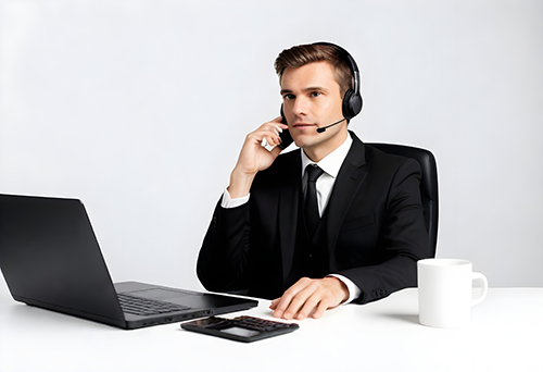 Free PNG - Corporate Marketer Working on Laptop | Free Stock Photos